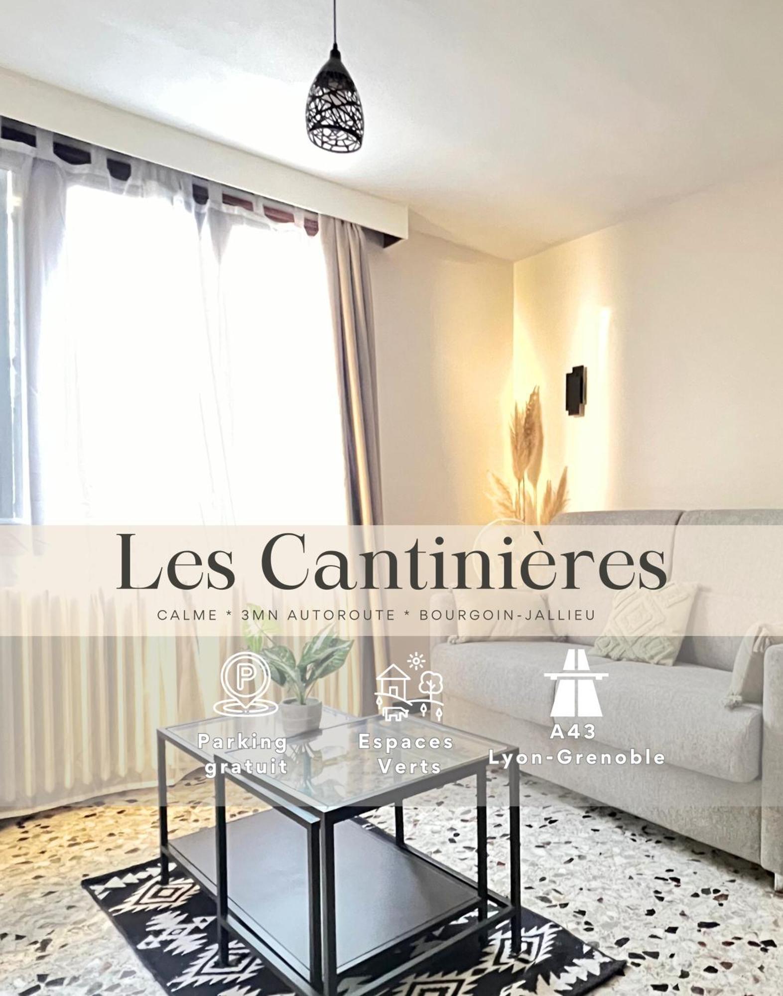 Les Cantinieres - Bourgoin Jallieu - Jardin Prive Ruy-Montceau Exterior photo